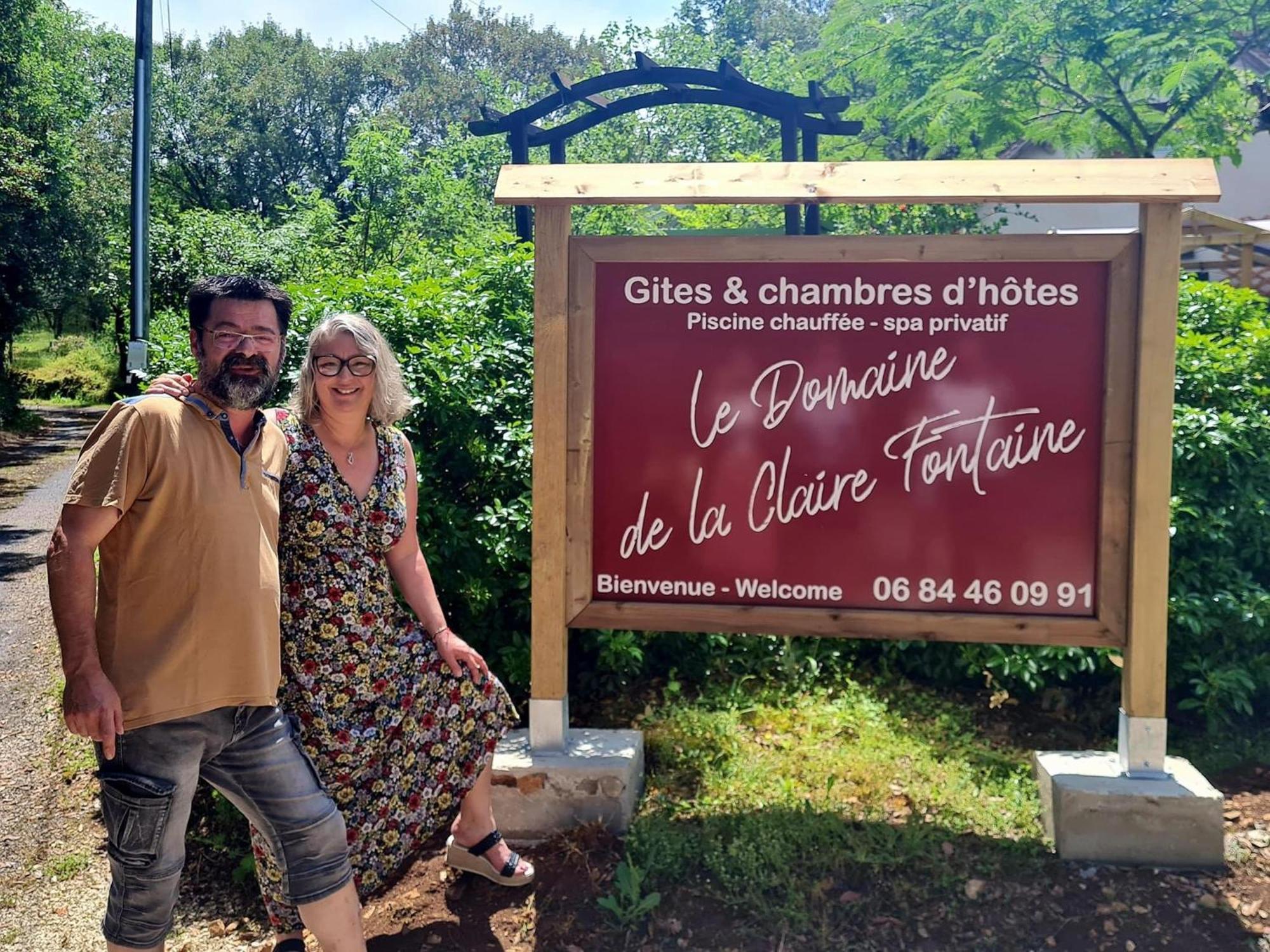 Le Domaine De La Claire Fontaine Gites -Chambres D'Hotes Montvalent Buitenkant foto